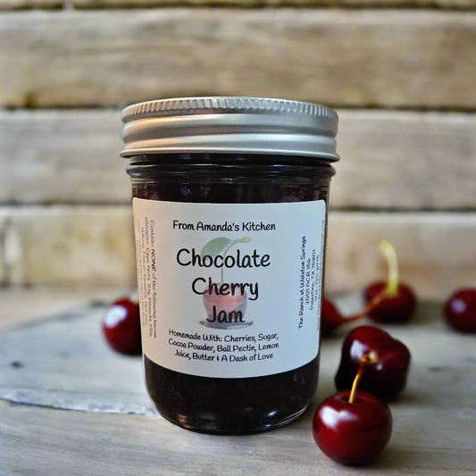 Chocolate Cherry Jam