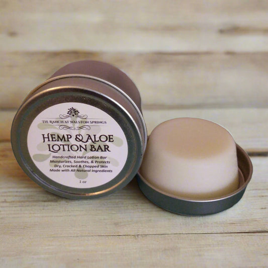 Hemp & Aloe Lotion Bar