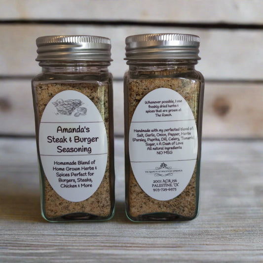 Amanda's (Almost Famous) Steak & Burger Seasoning